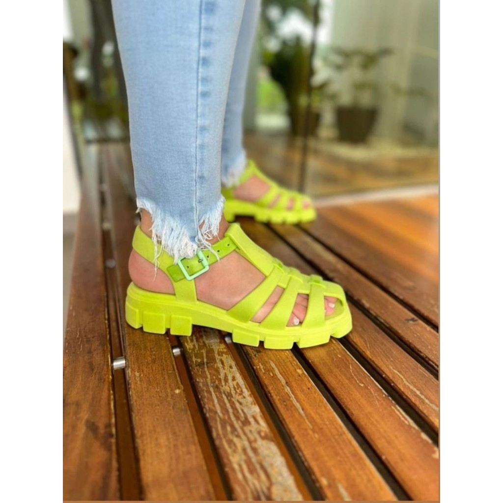 Sandália Infantil Feminina Anabela Tininha Fisherman Festa Salto Brilho em Oferta na Shopee