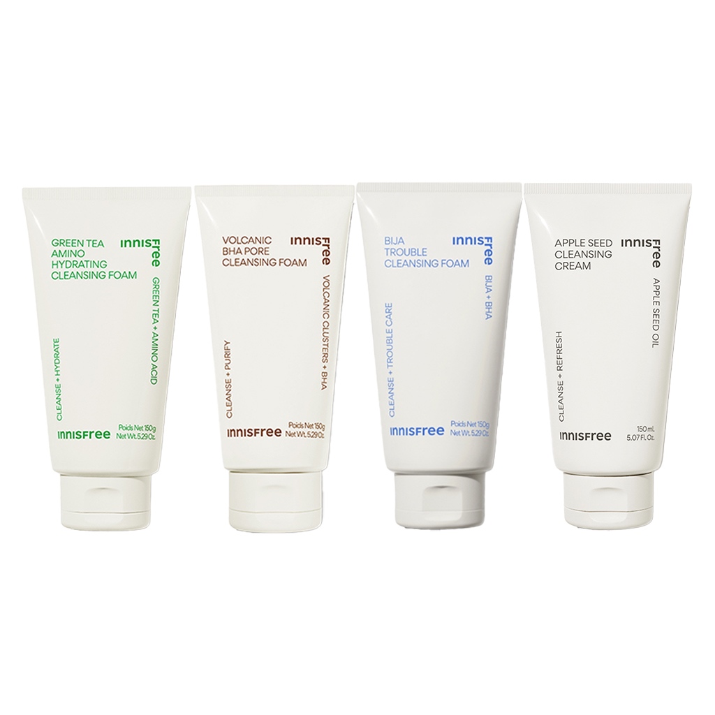 innisfree cleansing foam 150ml 4 types - Beauty