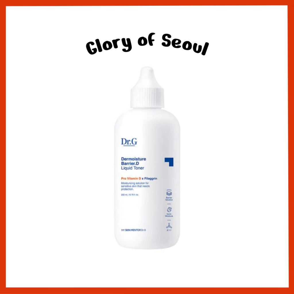 DR.G Dermoisture Barreira D Toner líquido, 200ml em Oferta na Shopee