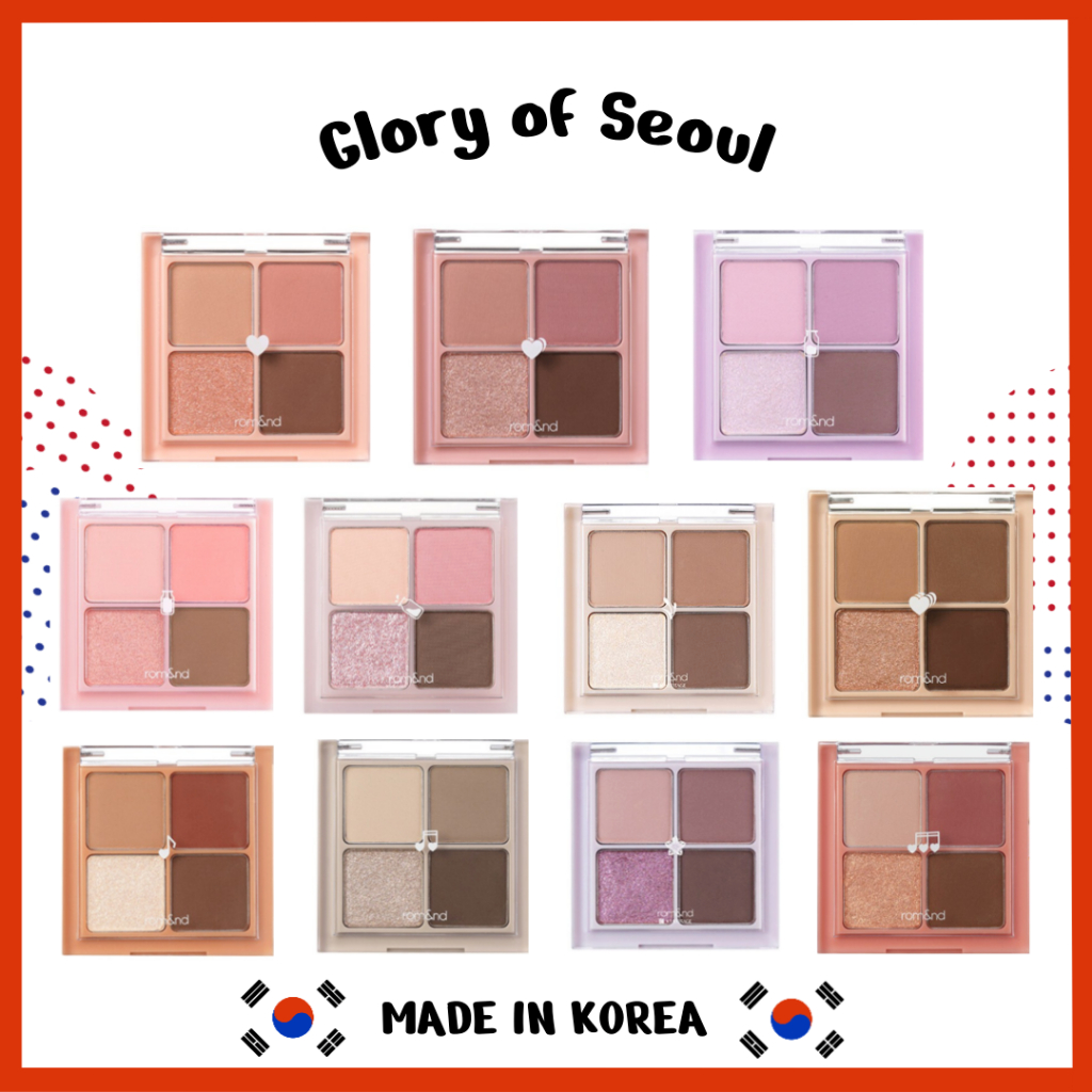 ROM&ND Better Than Eyes Palette, 7g (9 Colors) em Oferta na Shopee