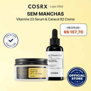 [COSRX] Caracol Avançado 92 Tudo Em Um Creme 100ml + The Vitamina C 23 Serum 20g