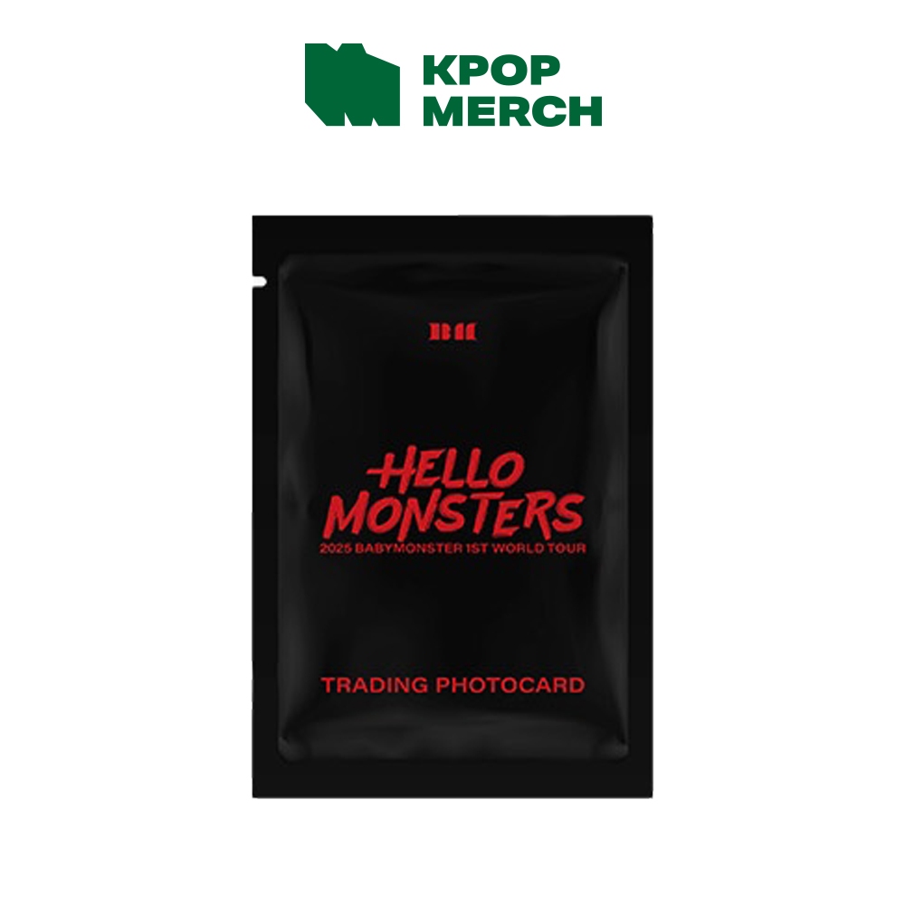 BABYMONSTER - 1st World Tour [ Hellomonsters ] Trading photocard em Oferta na Shopee