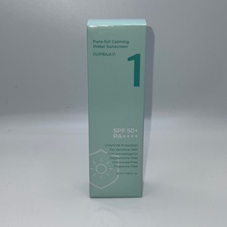 [numbuzin] No . 1 Protetor Solar De Água Pura E Calmante SPF50 + PA + 50ml