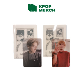 (Only POB) BTS V - Layover weverse early pob [ PVC Photocard+Photocard L-Holder ]_Random em Oferta na Shopee