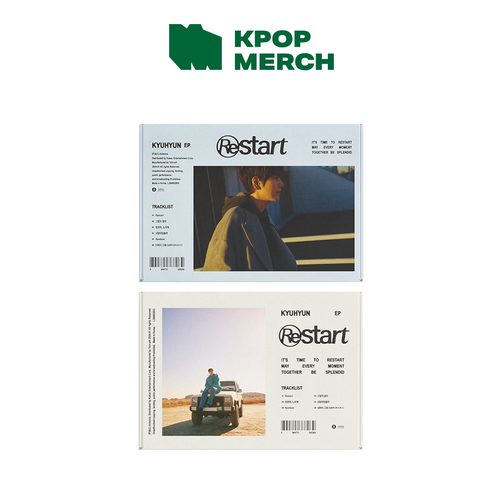 KYUHYUN - EP album [ Restart ] em Oferta na Shopee