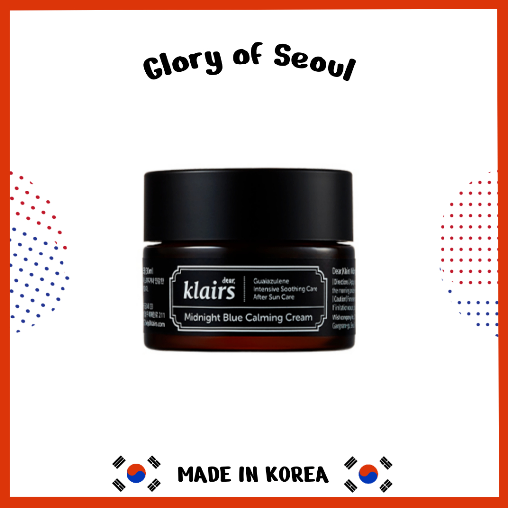 KLAIRS Creme calmante azul da meia noite, 30ml em Oferta na Shopee