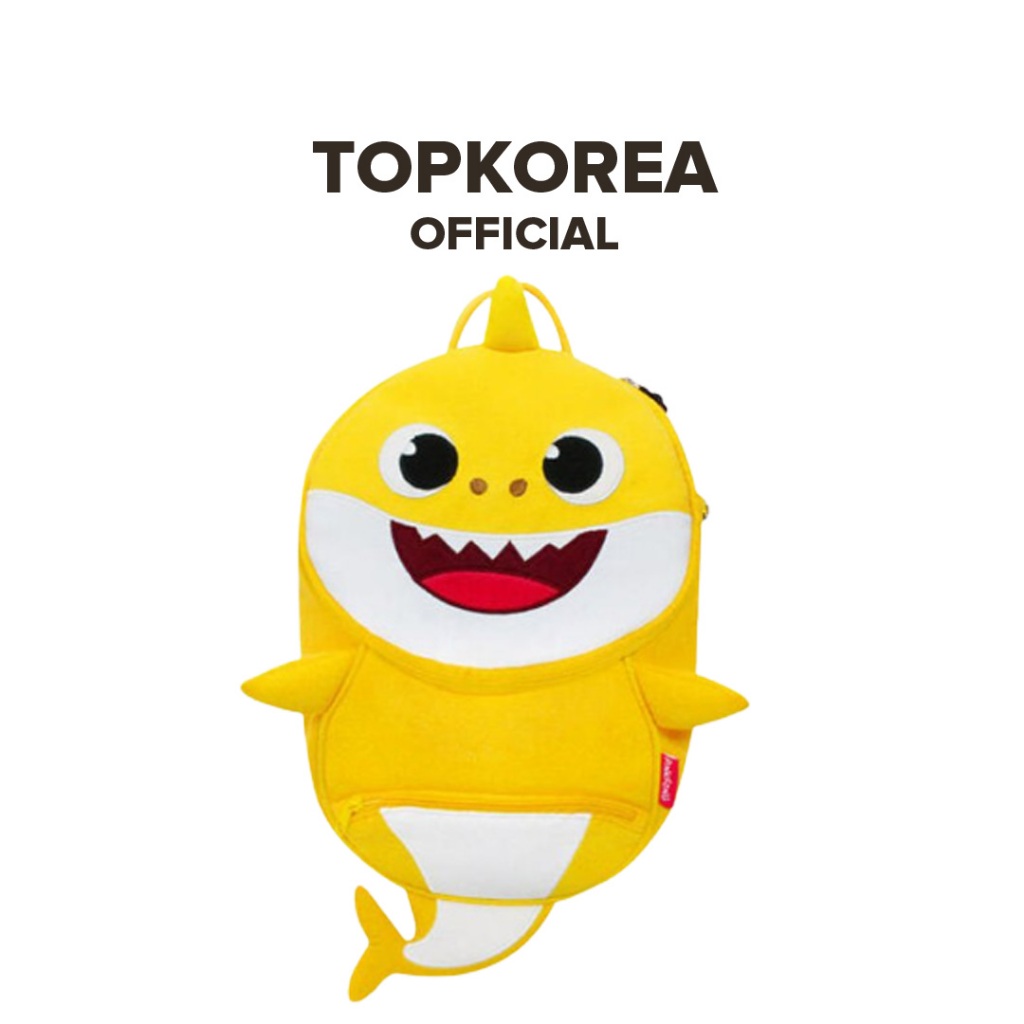 Novo ! ★ Fong Rosa Mochila Baby Shark-Preventiva [Envio Da Coreia] TOPKOREA