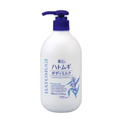 Hatomugi white coix body milk 400ml