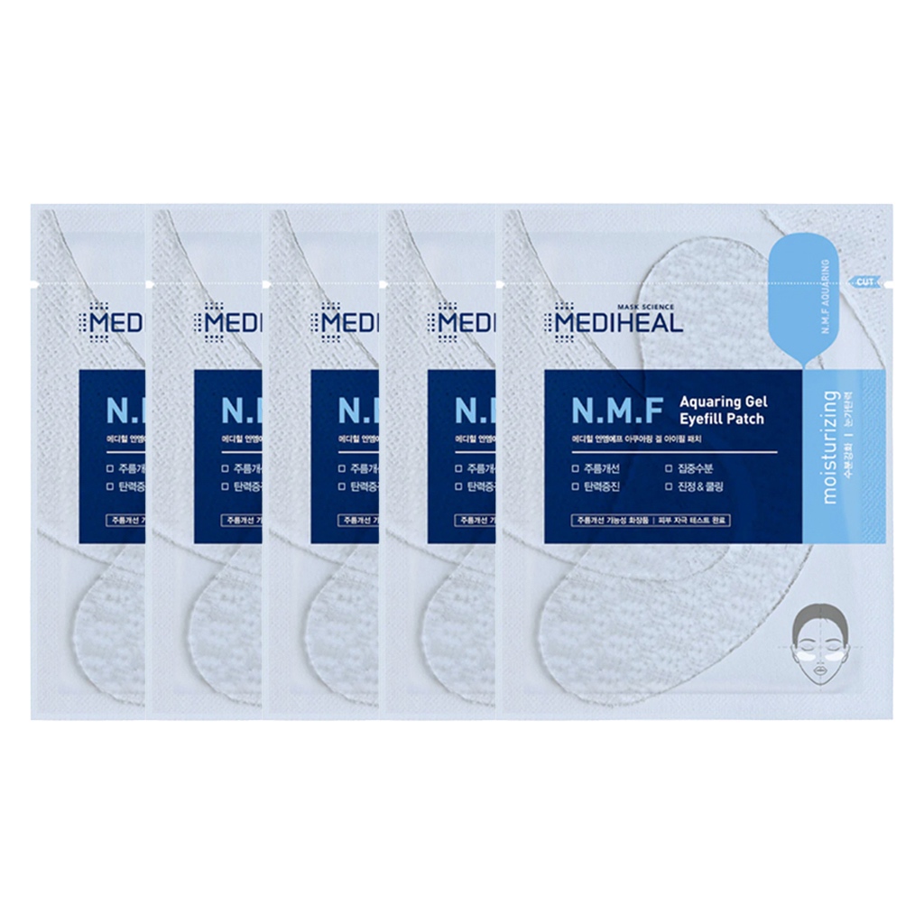 Detalhes do mediheal N.M.F aquaring gel eyefill patch 1ea 28.4g