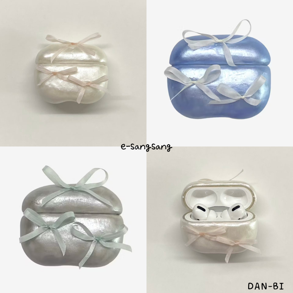 [e-Sang] Capa Para airpods 014/3 Cores/Produto Coreano/Feita À Mão