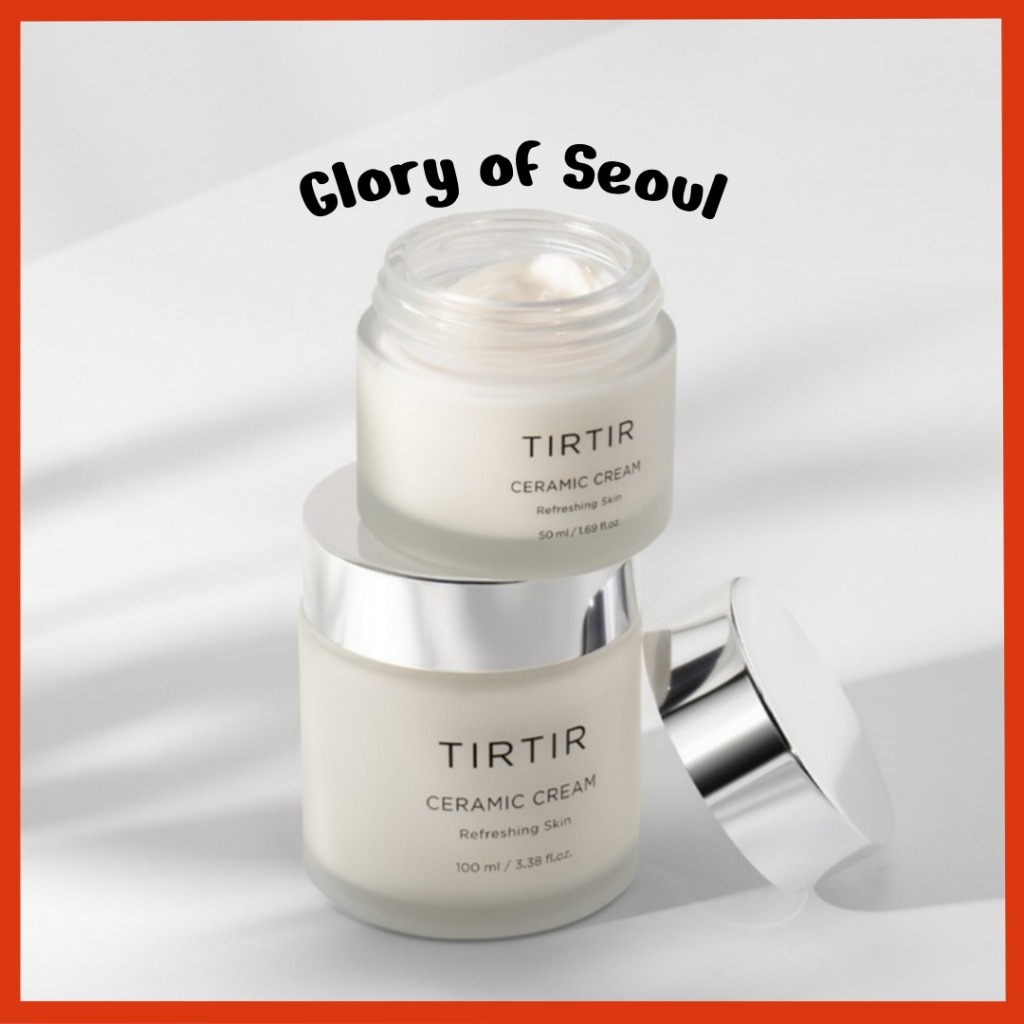 TIRTIR Creme de cerâmica, / 100ml) Pele refrescante, hidratante, (50ml em Oferta na Shopee