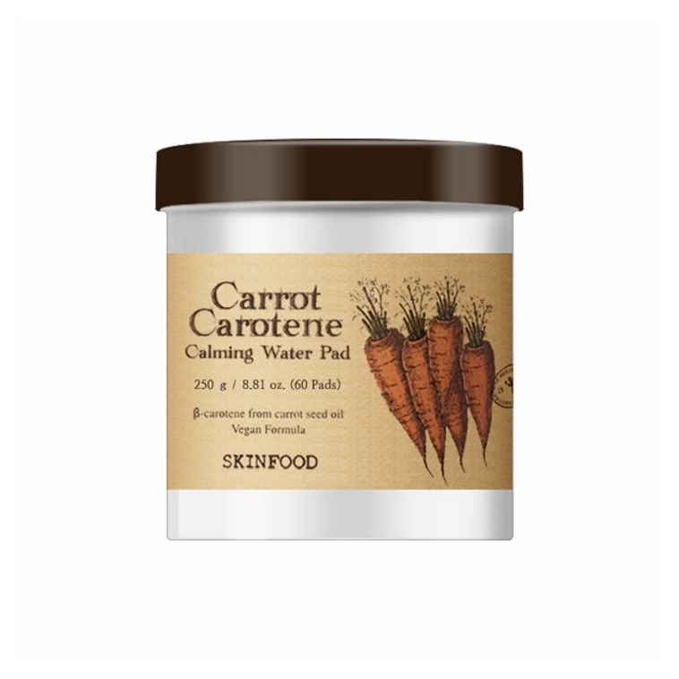 skinfood carrot carotene calming water pad em Oferta na Shopee