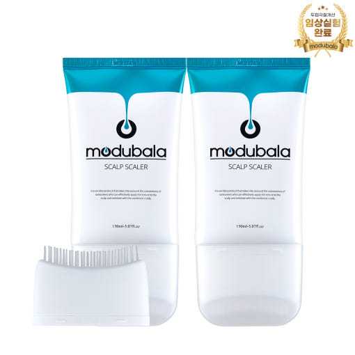 Modubala Made in Korea Scalp Scaler 150ml Alívio Da Caspa E Cuidados Com A Queda De Cabelo Nutriente Para Couro Cabeludo