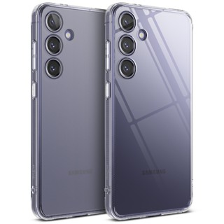 Ringke Fusion Para Galaxy S24 Plus S24 Capa Protetora De Forma Natural Transparente