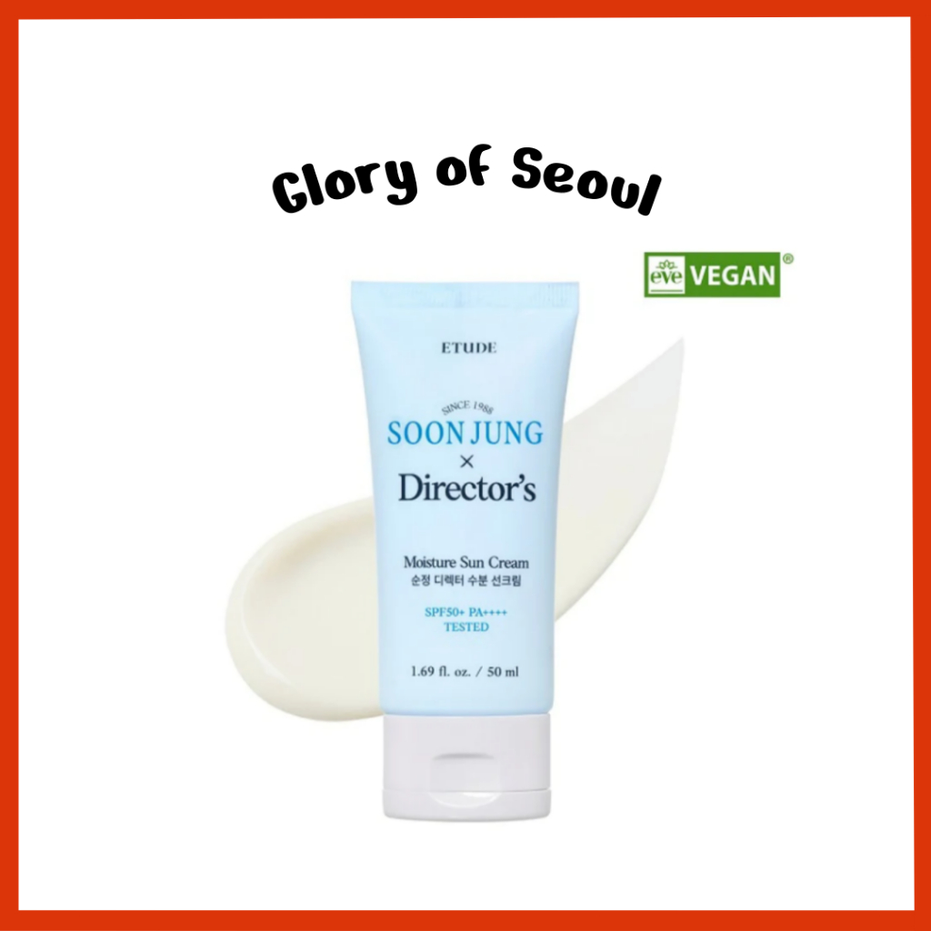 ETUDE House Soon Jung Director's Creme Solar Hidratante Fps50 + PA +  , 20ml, 50ml em Oferta na Shopee