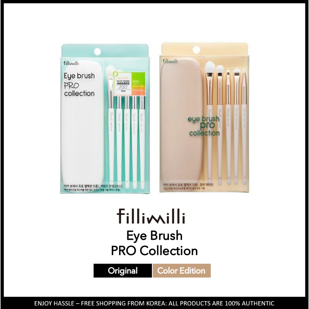 [Pronto Para Enviar/Novo] Fillimilli Eye Brush PRO Collection Tipo 5 (Edição original/Colorida)