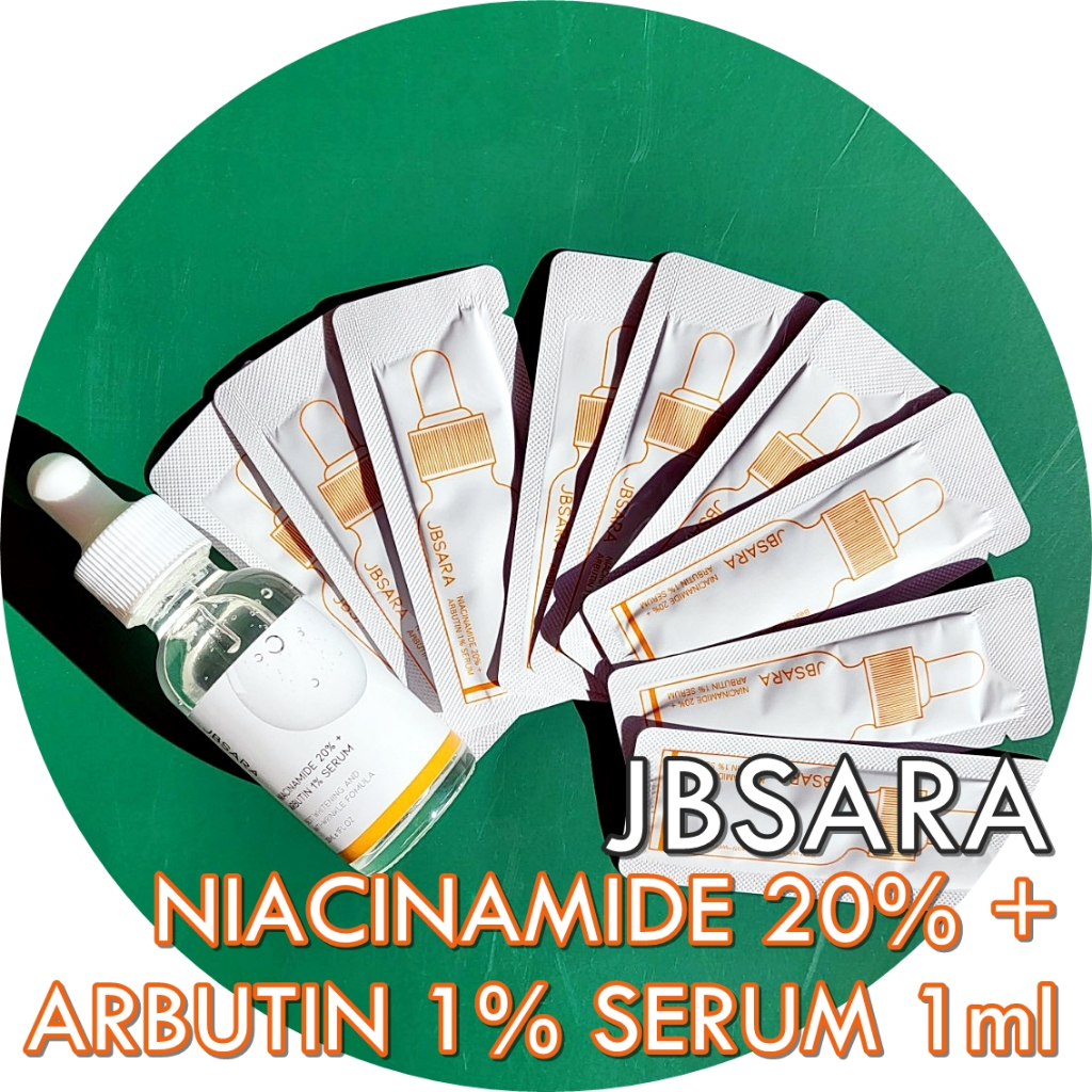 jbsara Niacinamida 20 % + arbutin 1 Soro 1ml (Feito Em Coreia) - Beauty