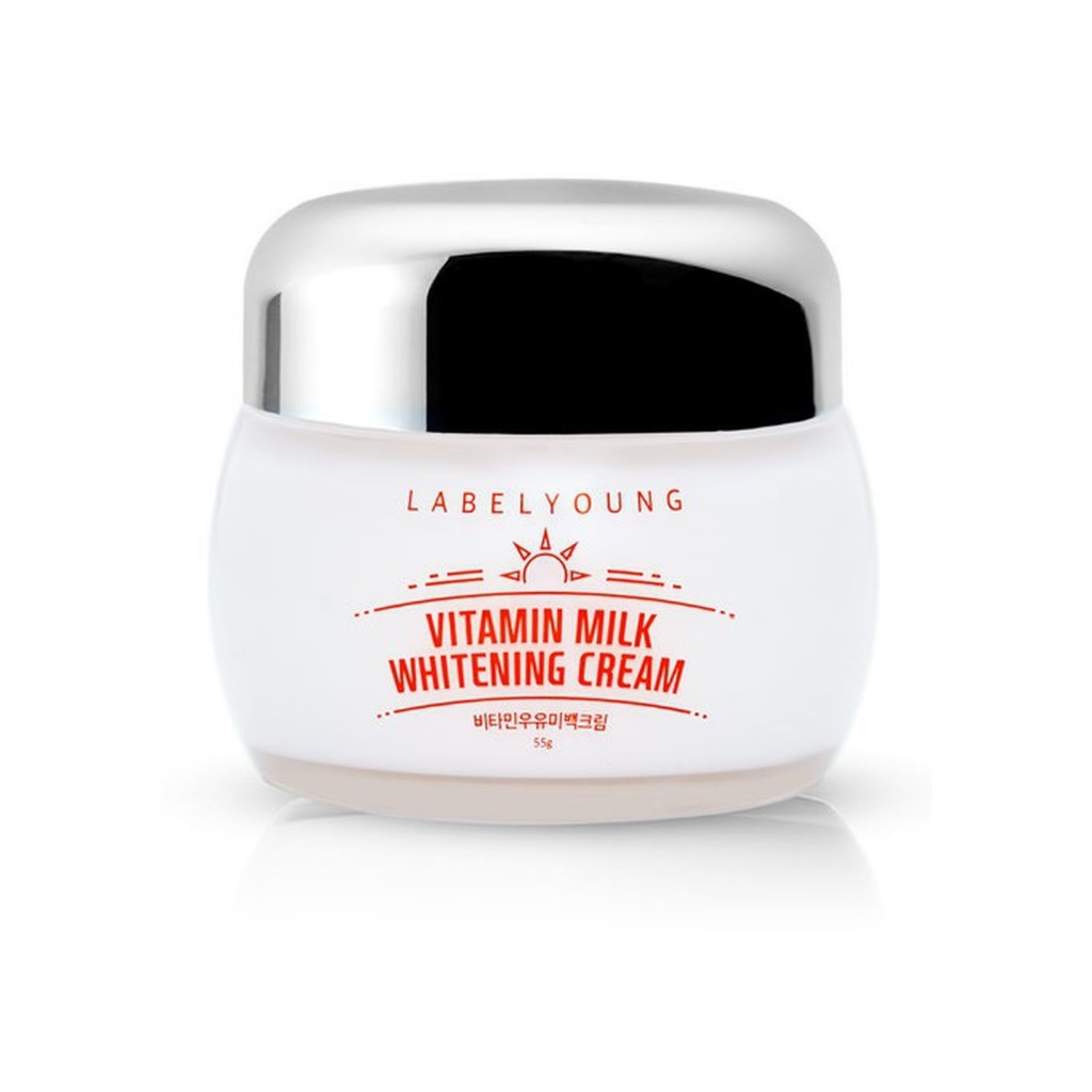 label young vitamin milk whitening cream 55g em Oferta na Shopee