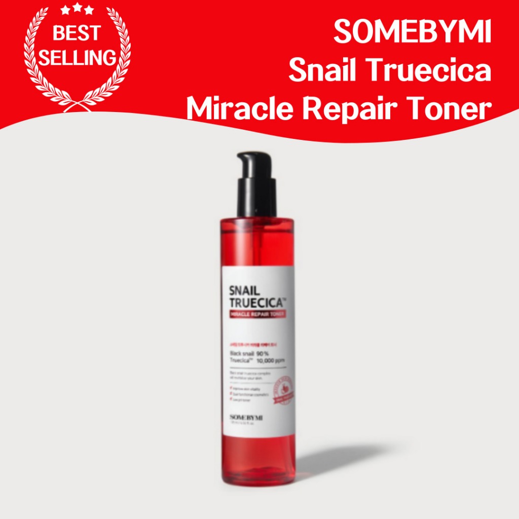 SOME BY MI snail Trecica Miracle Repair Toner Melhora A Proteção Da Pele , Nutrição , Calmante , Controle De Equilíbrio , Textura Sensível , Ingredientes Naturais , Mucina De Caracol , Trúcica