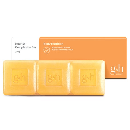 Amway G & H Nourish Complexion Bar 250g (Sabonete Em 3 Barras)
