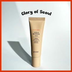 GOODAL Cenário preto de bom preto vita um creme de creme de retinol / retinol com vitamina A. Creme de rosto anti -envelhecimento para linhas, rugas, 50ml