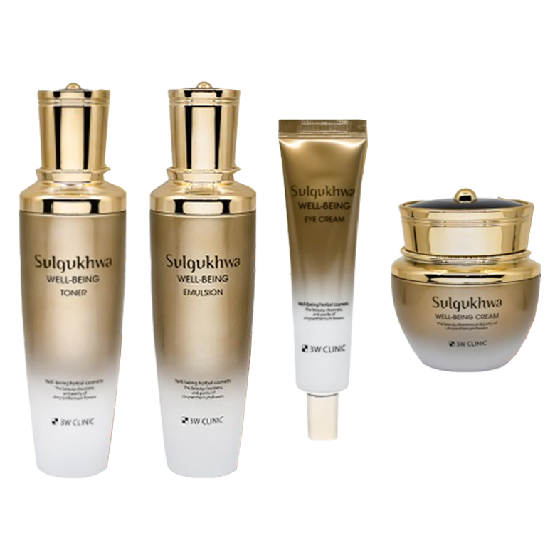 3W Clinic Sulgukwha Well-Being toner 120ml emulsion 120ml eye cream 40g cream 60g 4types - Beauty