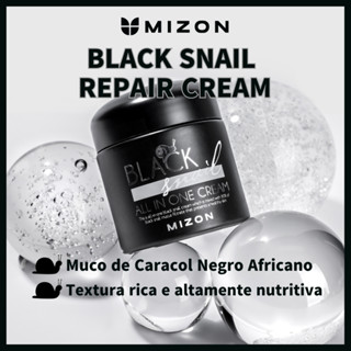 MIZON Black Snail All in One Cream / Hidrata Sua Pele, Anti-Envelhecimento