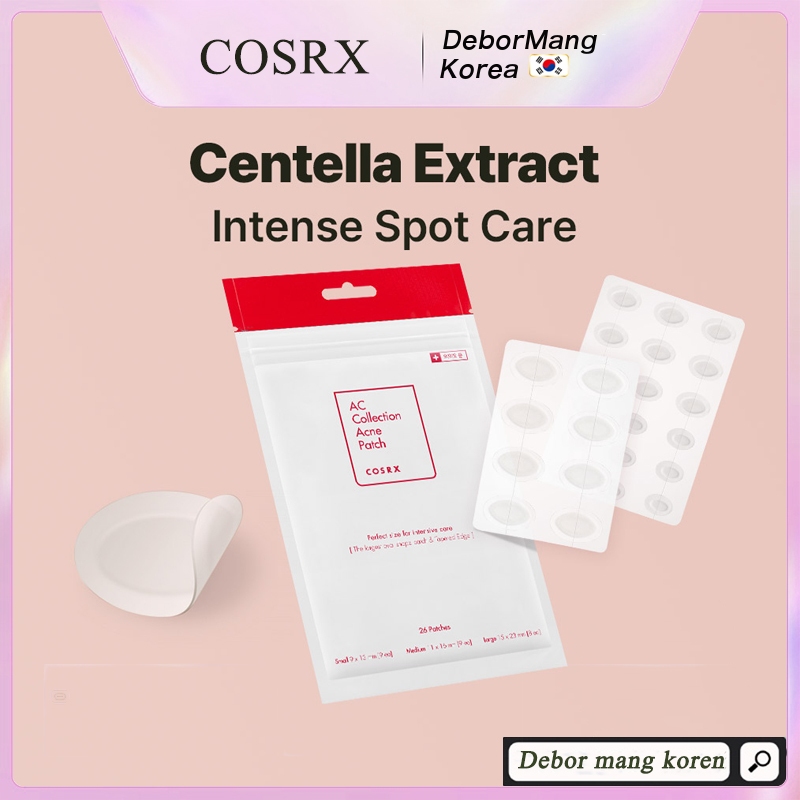 [COSRX]AC Collection Acne Patch (26 Patches), Hydrocolloid 100%, Daily Acne Spot Treatment, Quick Recovery