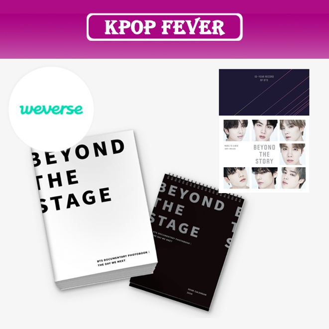[POB] BTS-Calendário + Além Do Estágio Livro De Histórias