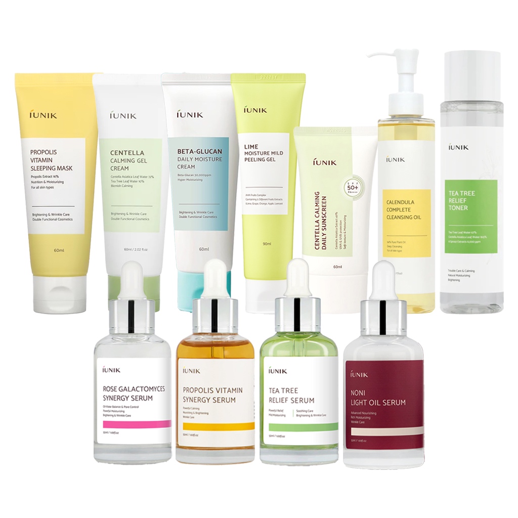 iunik skin care collection em Oferta na Shopee