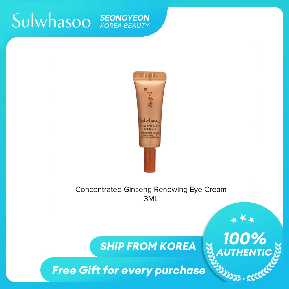 [Creme De Olhos]Sulwhasoo Concentrado Creme Para Os Olhos 3ML-Anti-aging,Loção Para Clarear e Suavizar Olheiras