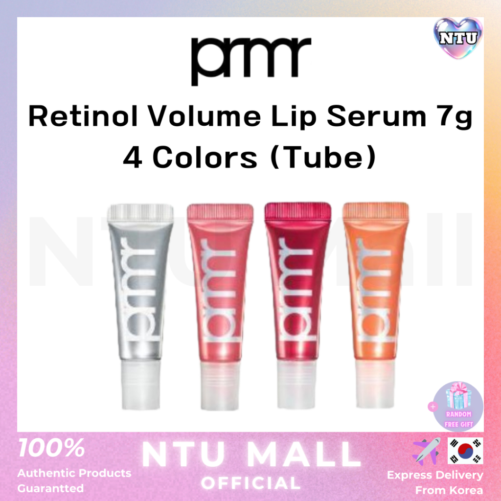 [PRMR] Primera Novo Retinol Volume Lip Serum 7g + 7g (Tubo)-4 Cores