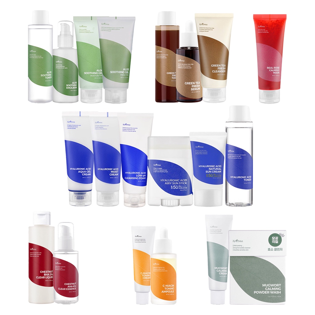 isntree skin care collection - Beauty