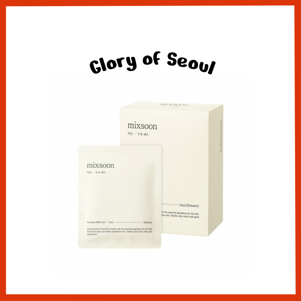 MIXSOON Soybean Milk Pad 1Box * 10ea), (3sheets em Oferta na Shopee