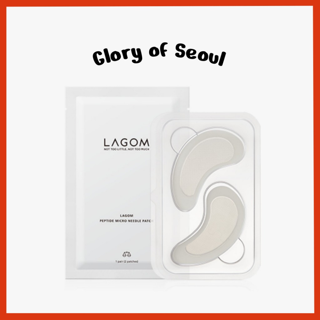 Lagom Peptide Microneedle Patch 4 pares (8 patches) em Oferta na Shopee