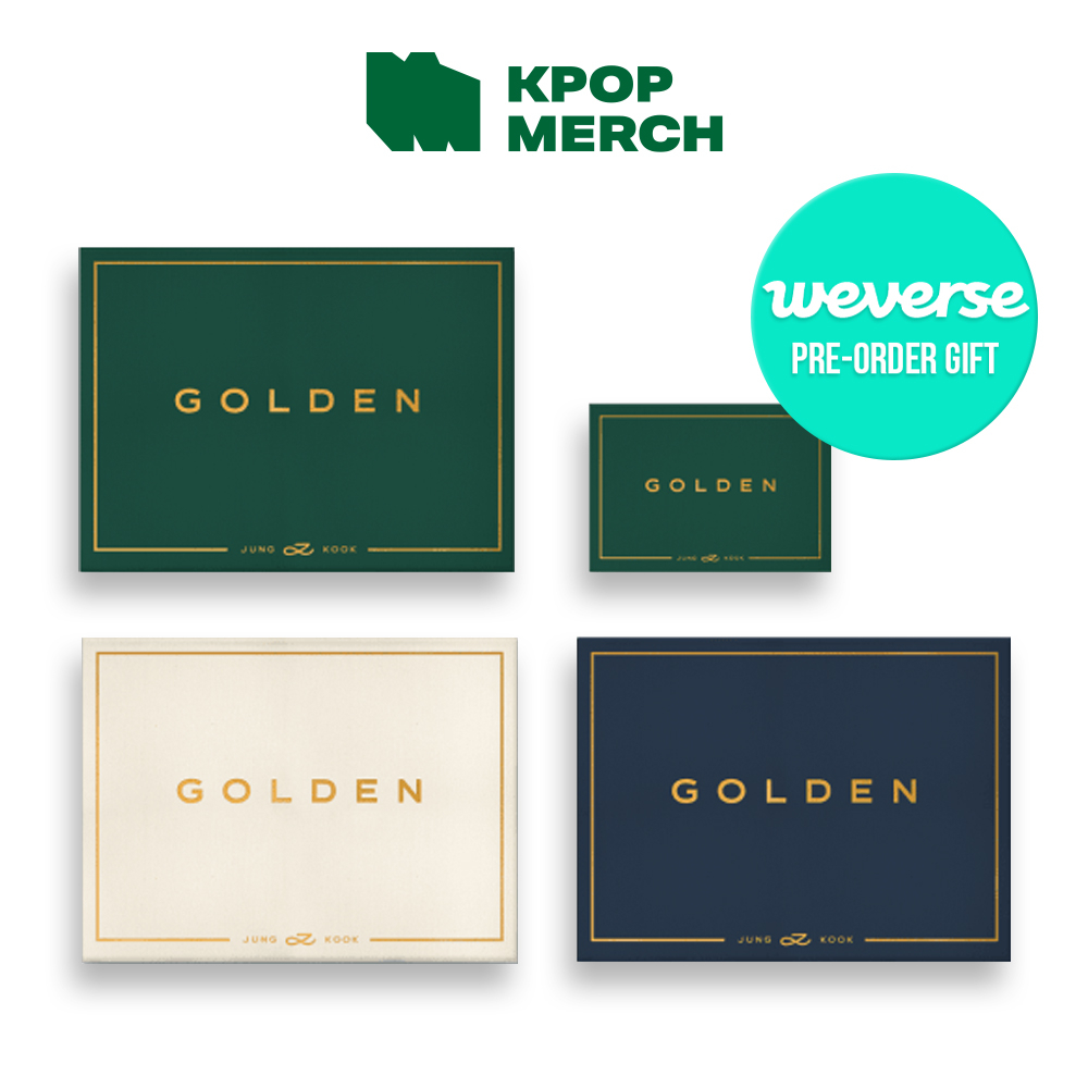 (Weverse POB) BTS Jungkook - Solo Album [ Golden ] em Oferta na Shopee