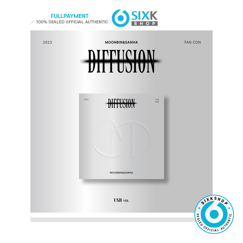 (SALE) 2023 MOONBIN & SANHA (ASTRO) FAN CON : DIFFUSION (USB Ver.) em Oferta na Shopee