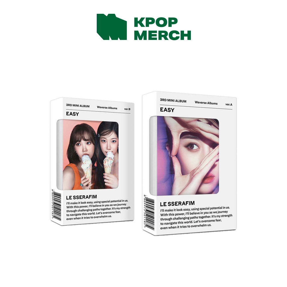 LE SSERAFIM - 3rd Mini Album [ Easy ]_,Weverse album ver em Oferta na Shopee