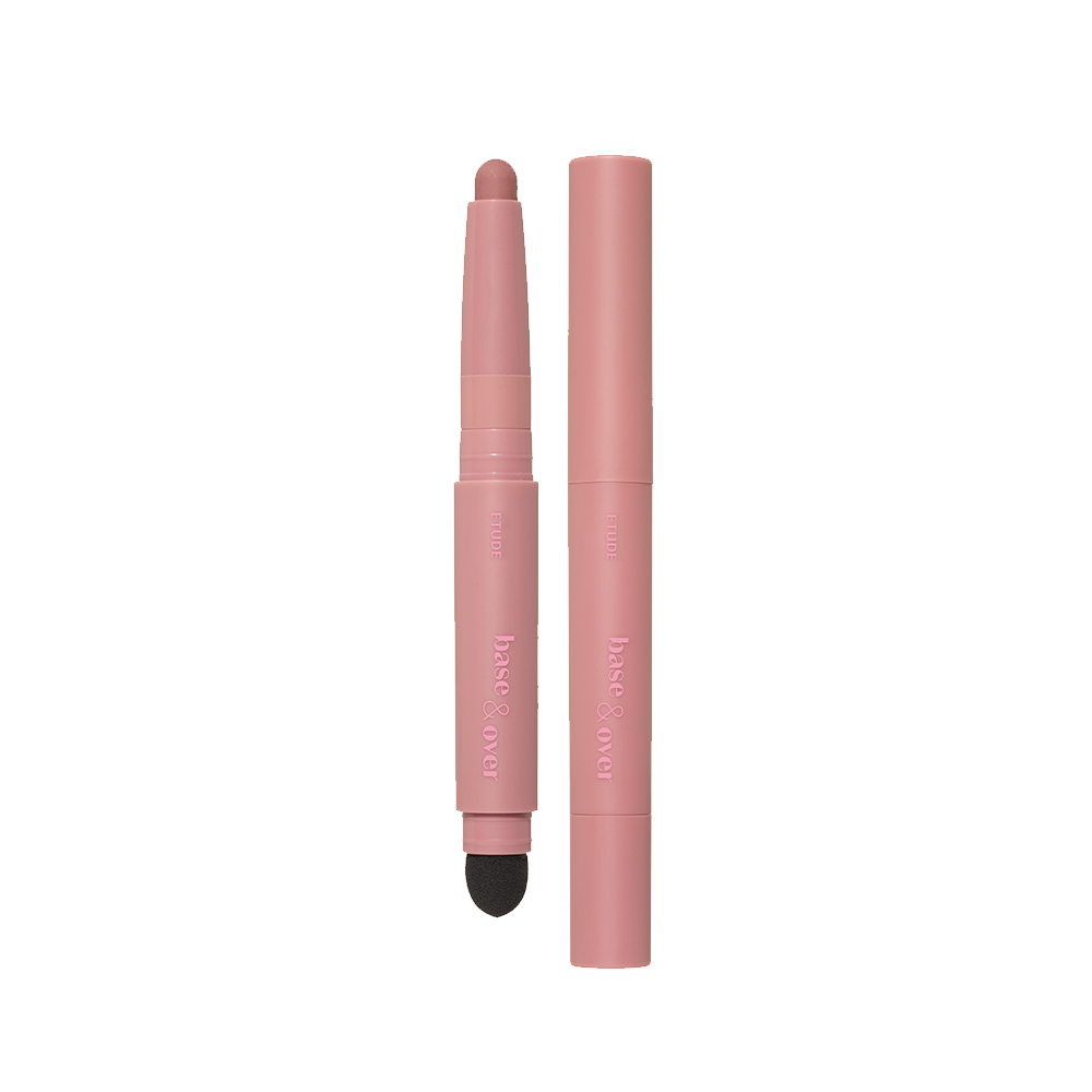 etude house base&over lip pencil 1g #pink beige