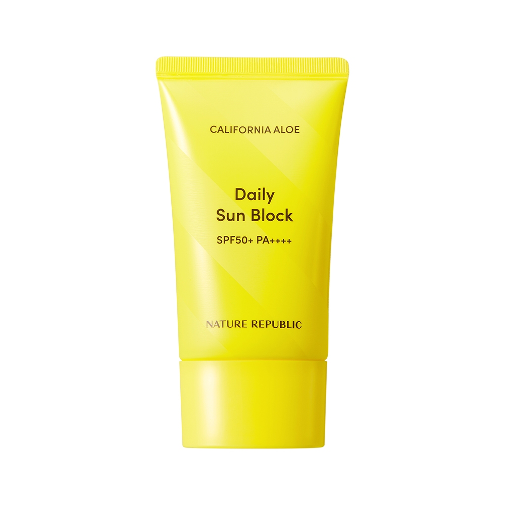 nature republic california aloe daily sun block spf50+ pa++++ 57g - Beauty