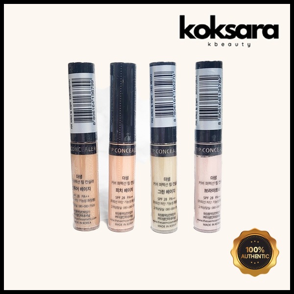 The Saem Cover Perfection Tip Concealer 6.5g 14 color - Beauty