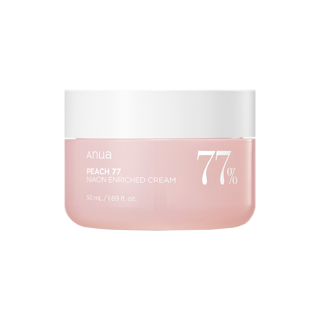 anua peach 77 niacin enriched cream 50ml em Oferta na Shopee