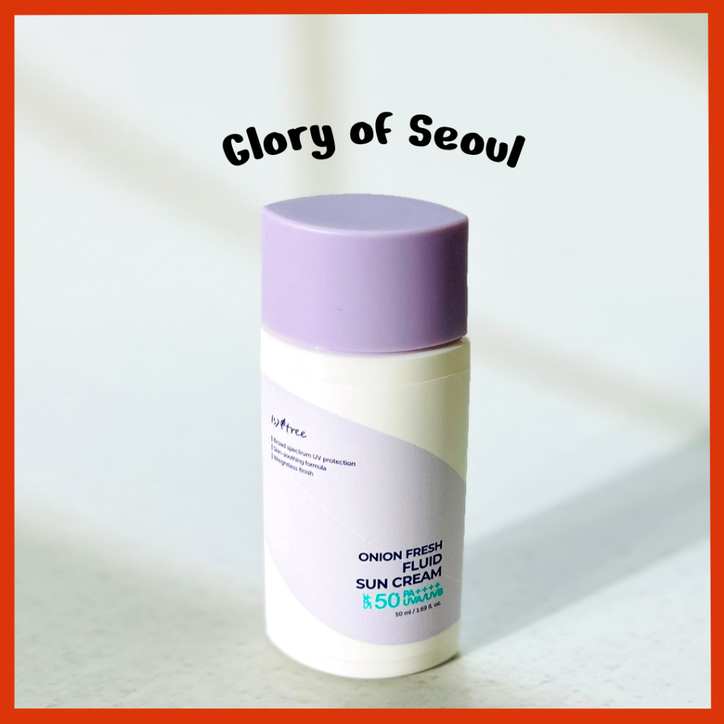 Isntree cebola fresca de líquido solar SPF50 PA ++++, 50ml em Oferta na Shopee