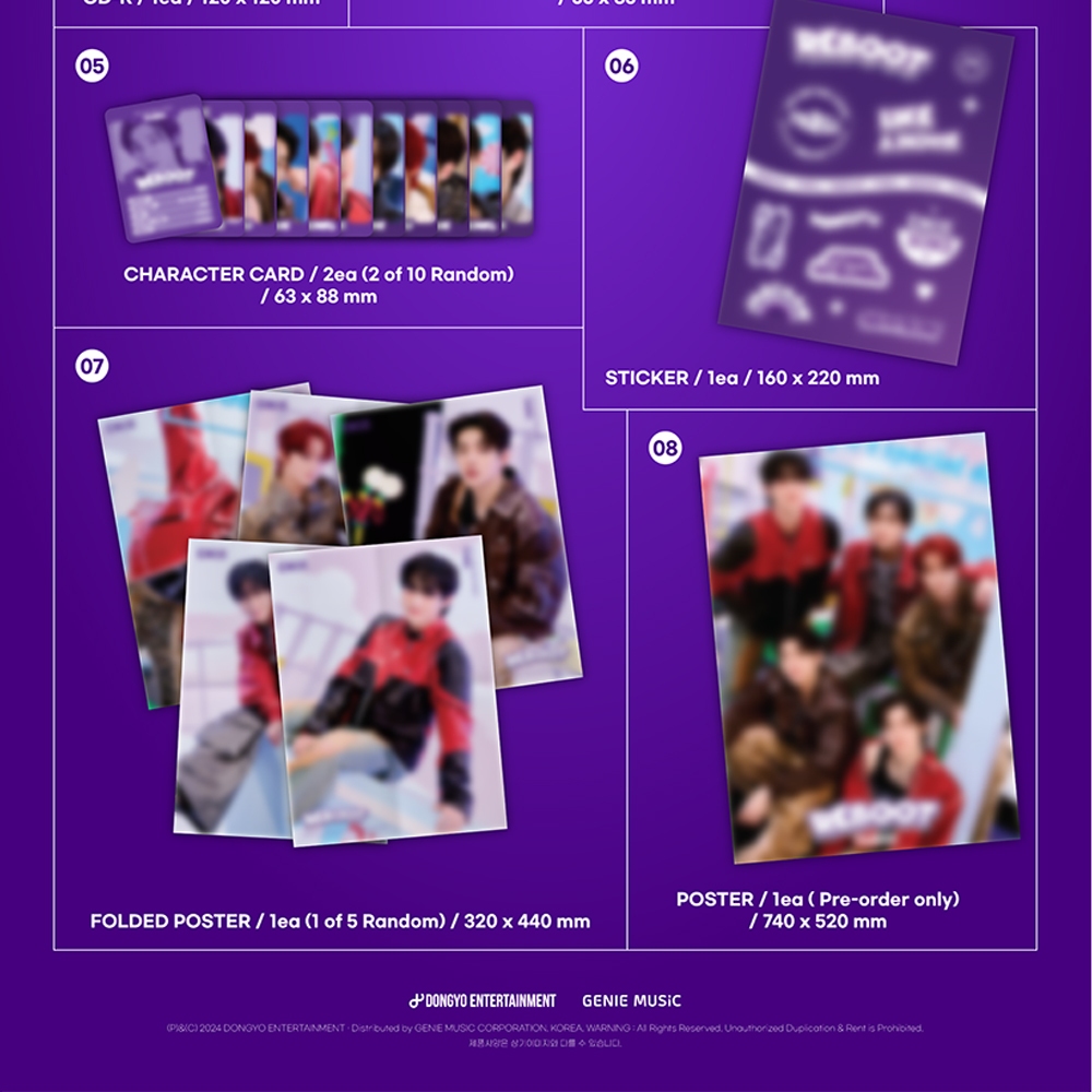 Detalhes do DKZ - 2nd Mini Album [ REBOOT ]