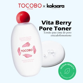 TOCOBO OFFICIAL vita berry pore toner 150ml em Oferta na Shopee