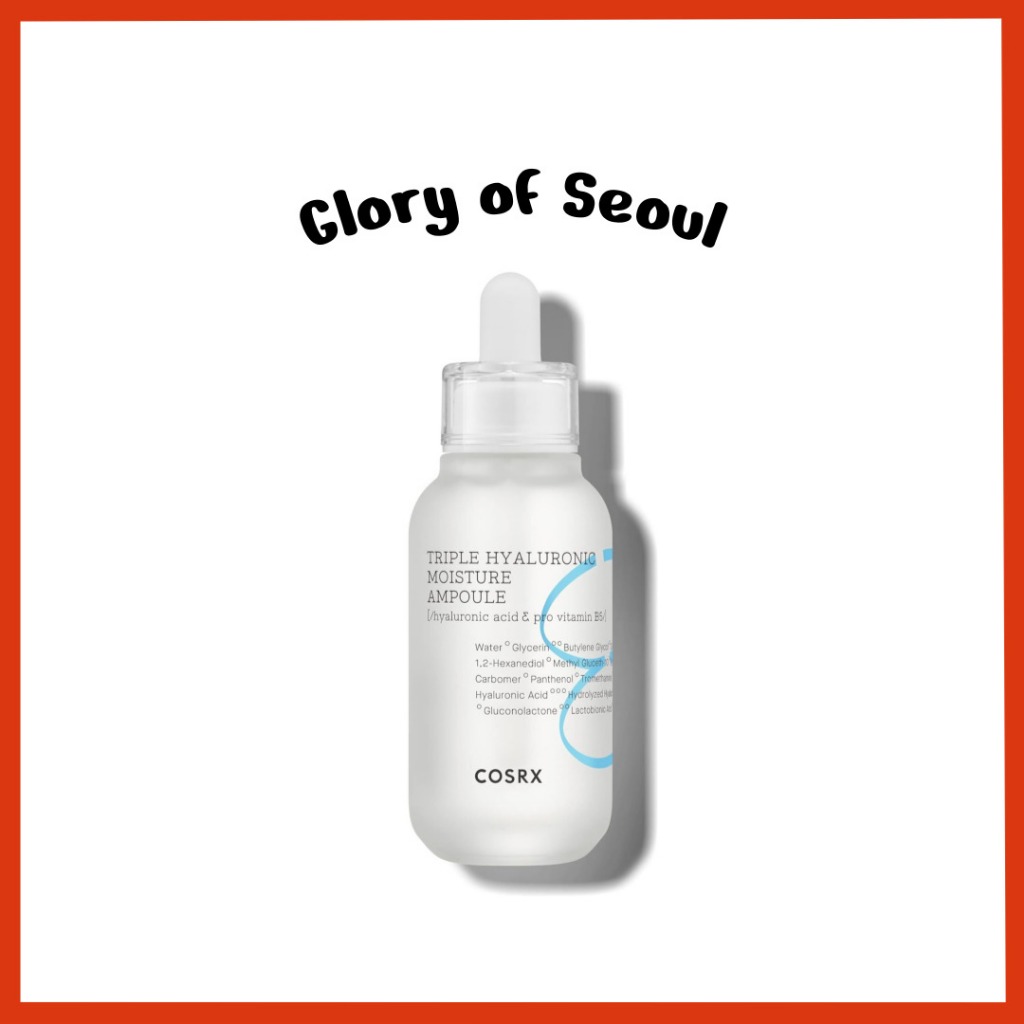 [COSRX] Triple Hyaluronic Moisture Ampoule, 40ml / 1.35 fl.oz | Hyaluronic Acid Viscous Serum em Oferta na Shopee