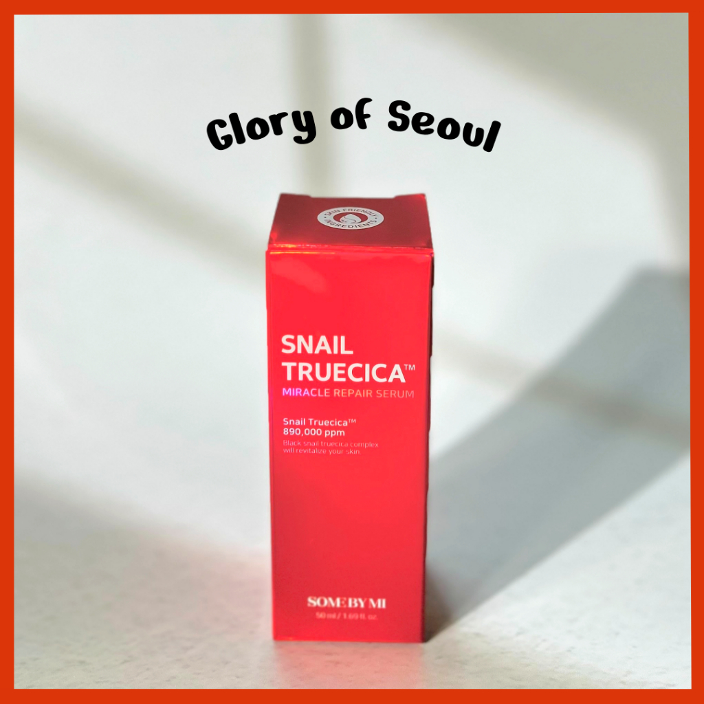 SOME BY MI Snail Truecica Milagre Repair soro 1,69oz/, feita de mucina preta de caracol, solução de pele danificada, fortalecer a barreira da pele e elasticidade, cuidados com a pele coreana, 50ml em Oferta na Shopee
