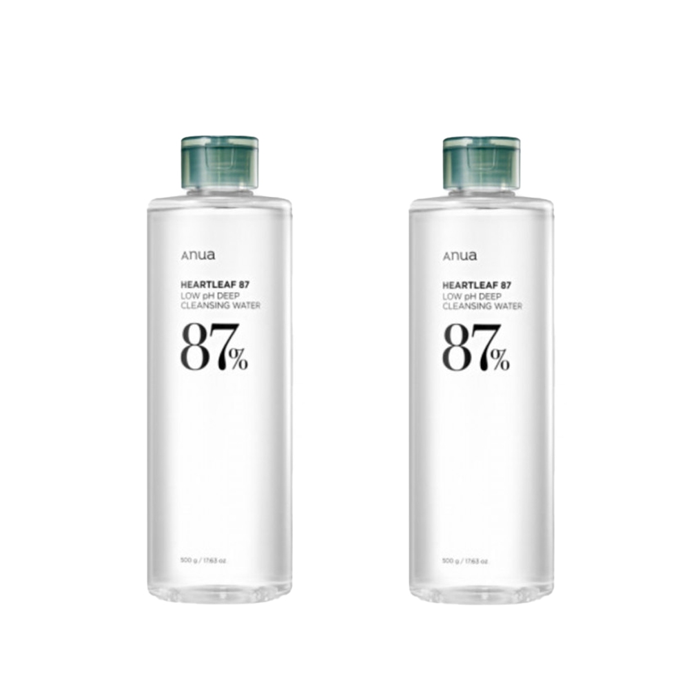 Detalhes do anua houttuynia cordata 87 slightly acidic deep cleansing water 500ml
