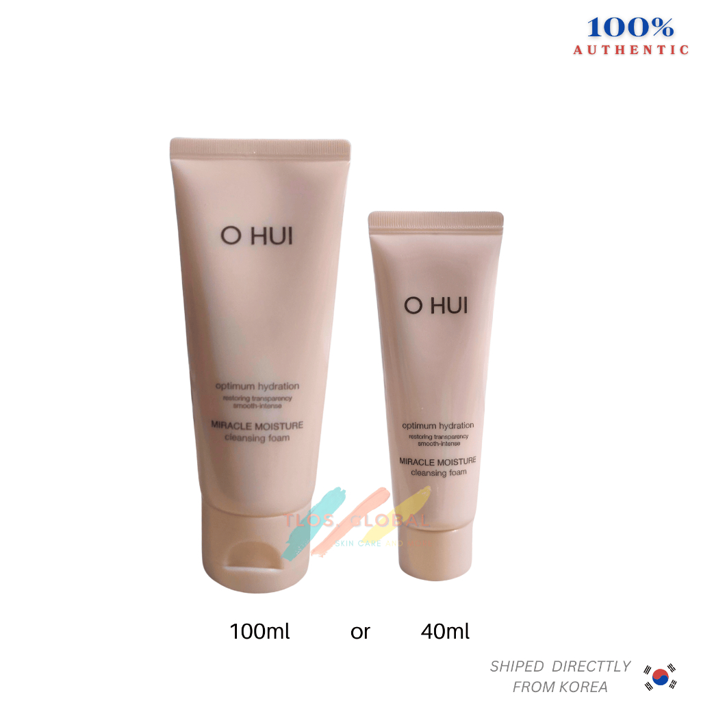Espuma De Limpeza Hidratante Ohui Miracle  Moisture Cleaning Foam  40ml or 100ml