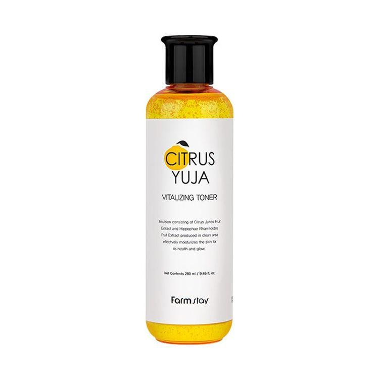 farmstay citrus yuja citalizing toner 280ml - Beauty